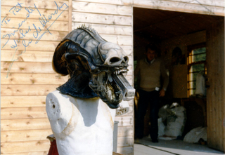 Illustration for article titled Behind-The-Scenes snaps from Ridley Scott's Alien reveal the real Xenomorph